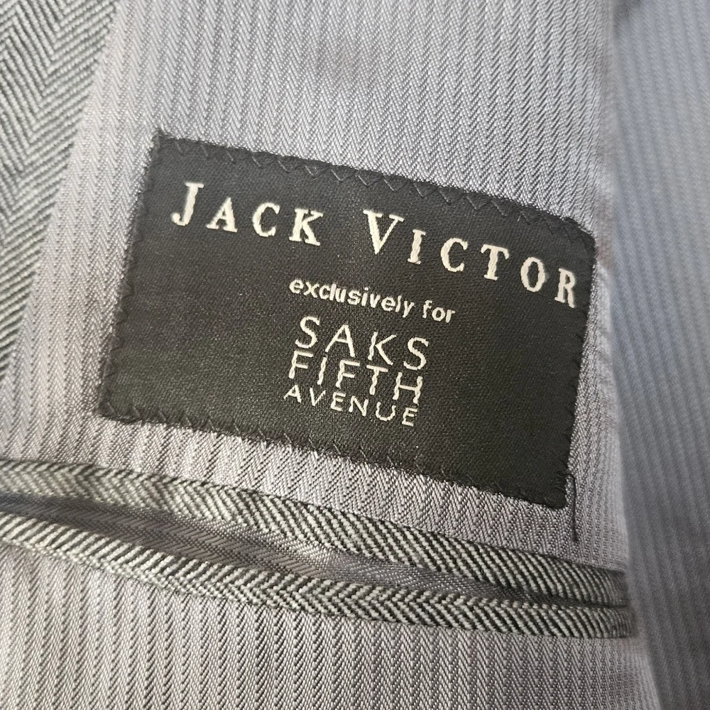 Jack‎ Victor Saks Fifth Ave Mens Cashmere Suit Jacket